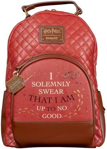 Loungefly Mini mochila de Harry Potter Marauders Map, Multi, Mini mochila