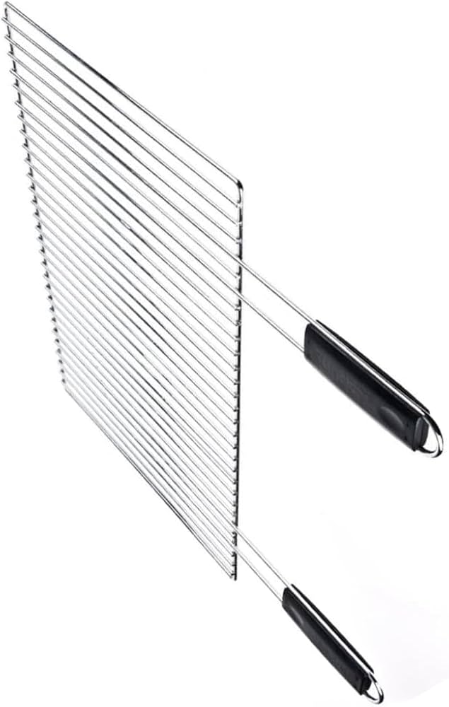 Sunday Grille De Cuisson Chromée 60cm X 40cm - Fabriquée En Italie