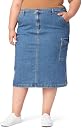 plus size denim skirt Top3商品