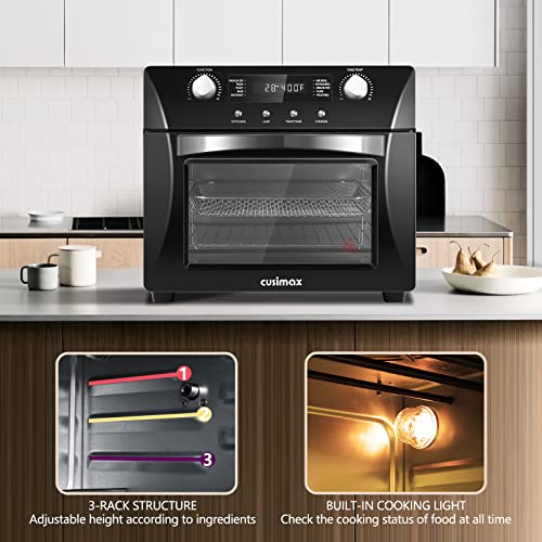 CUSIMAX 10-in-1 Convection Air Fryer Toaster Oven #TOP23