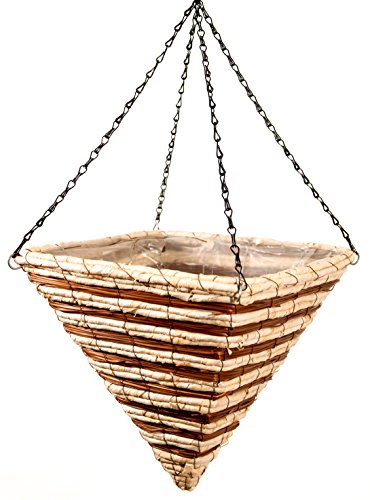 SuperMoss (29630) Wood Woven Baskets - Pyramid Style, Stratton 14