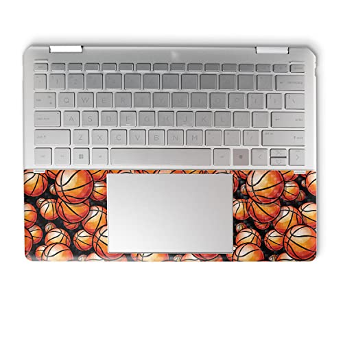 Image of MightySkins Carbon Fiber Skin Compatible with HP Spectre x360 14 inch (2022) Full Wrap Kit - Basketball Life | Protective, Durable Textured Carbon Fiber Finish | Easy to Apply | Made in The USA
