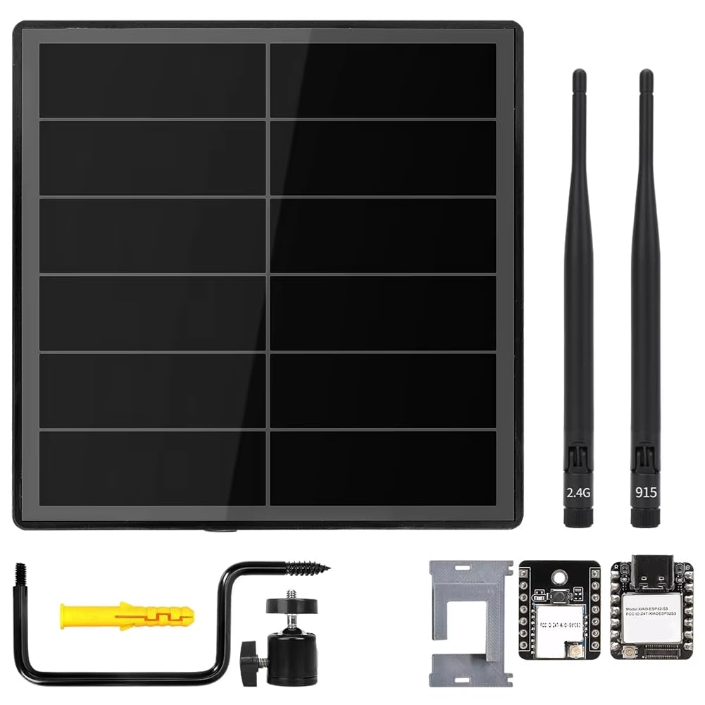 Hndhbfgrt XIAO - SX1262 LoRa for Meshtastic Meshcore Compatible Mesh D5L-S2 Solar Node Repeater 915MHZ