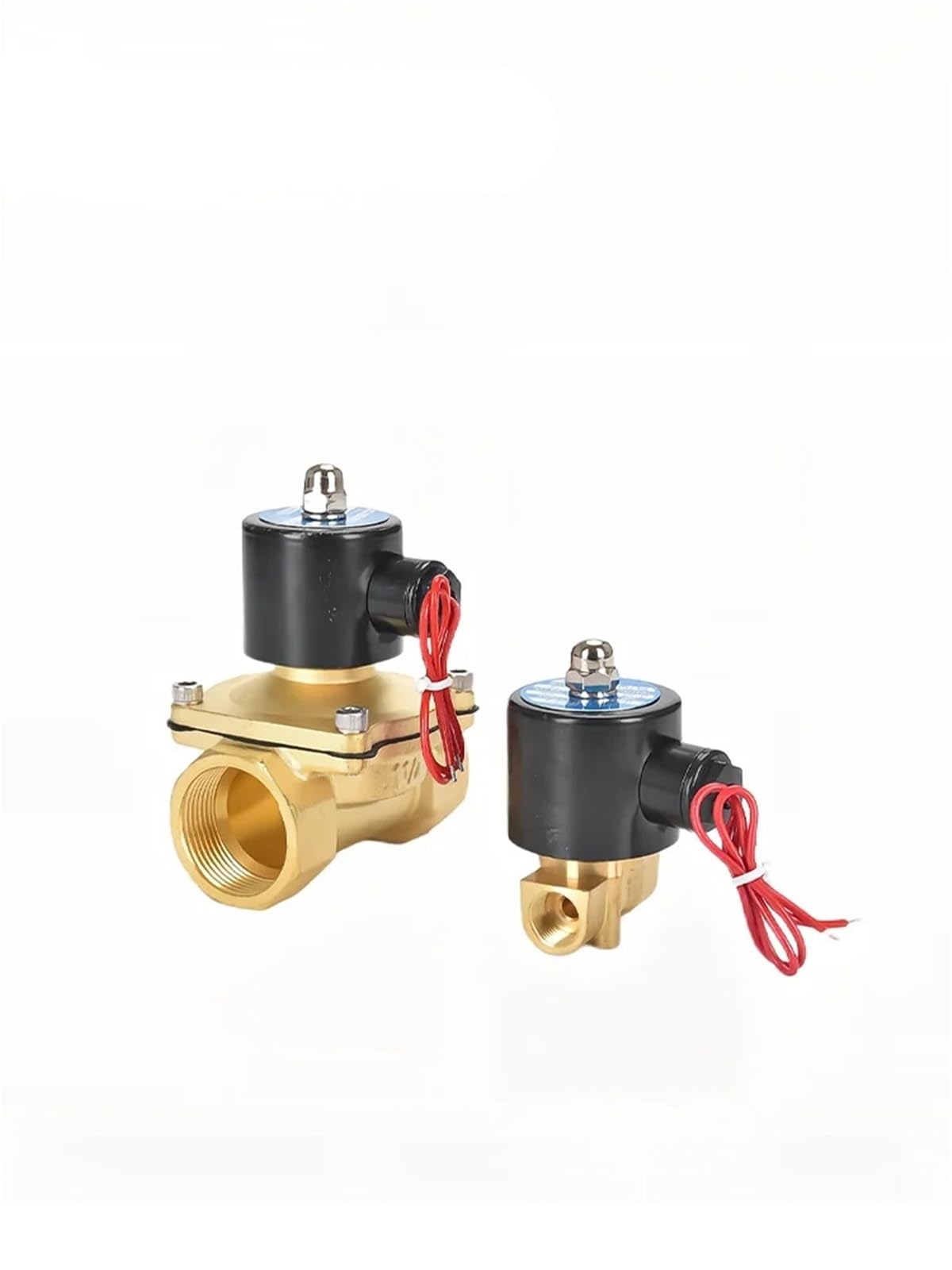 Válvula solenoide de agua aire aceite 2W-025-08 neumática normalmente cerrada AC 220V