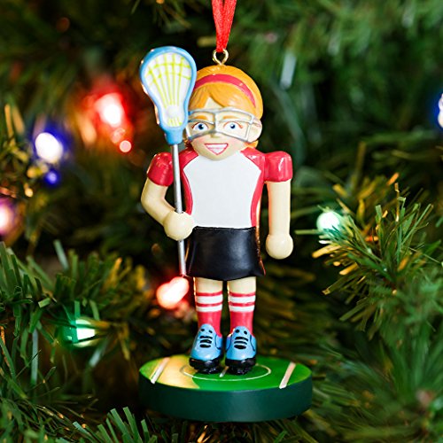 Lacrosse Player Nutcracker Christmas Ornament | Lacrosse Ornaments By Chalktalk Sports #TOP6
