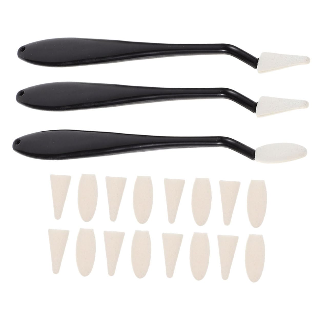 HAPINARY 12-Piece Sketch Eraser Set Smudge Erase Tool Sponge for Pastels Sketch Sponge Drawing Supplies for Artists