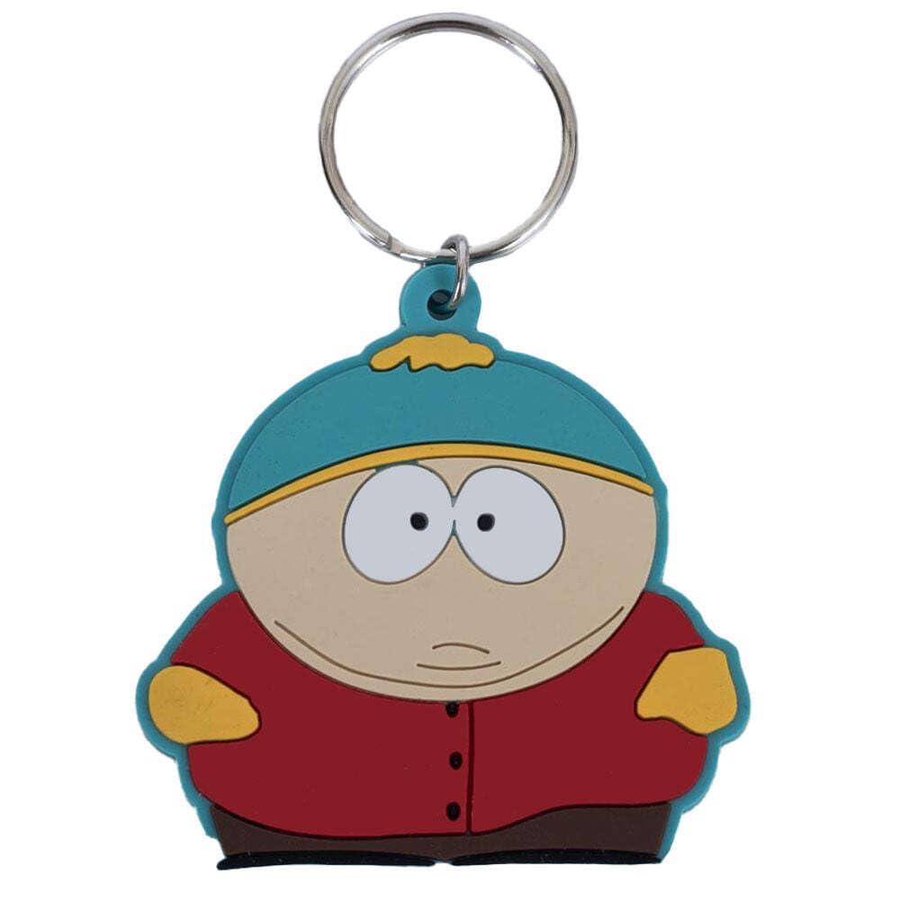 South Park Cartman Pvc Keyring - Official Licensed, 60X50mm, 5Mm Thick, Bright Colorful