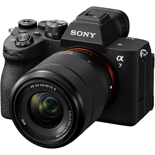 Image of Sony Alpha 7 V Full-Frame Hybrid Mirrorless Camera: 30fps Blackout-Free Shooting, AI Autofocus + Sony - FE 28-70mm f /3.5-5.6 OSS Interchangable Standard Zoom Lens (Value Bundle)