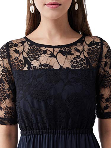 Image of Miss Olive Women's Crepe Skater Maxi Dress