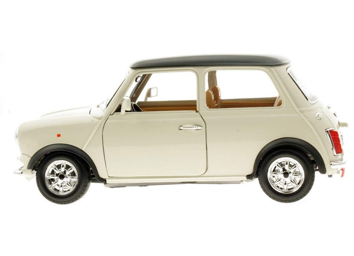 Amazon | ブラーゴ 1/18 クラシック ミニ クーパー 1969 ベージュ