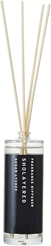 Miniatura 1 de Layered Fragrance SHOLAYERED - Juego de difusor de varillas como difusores de fragancia para el hogar fabricados en Japón 34 onzas líquidas de lichi