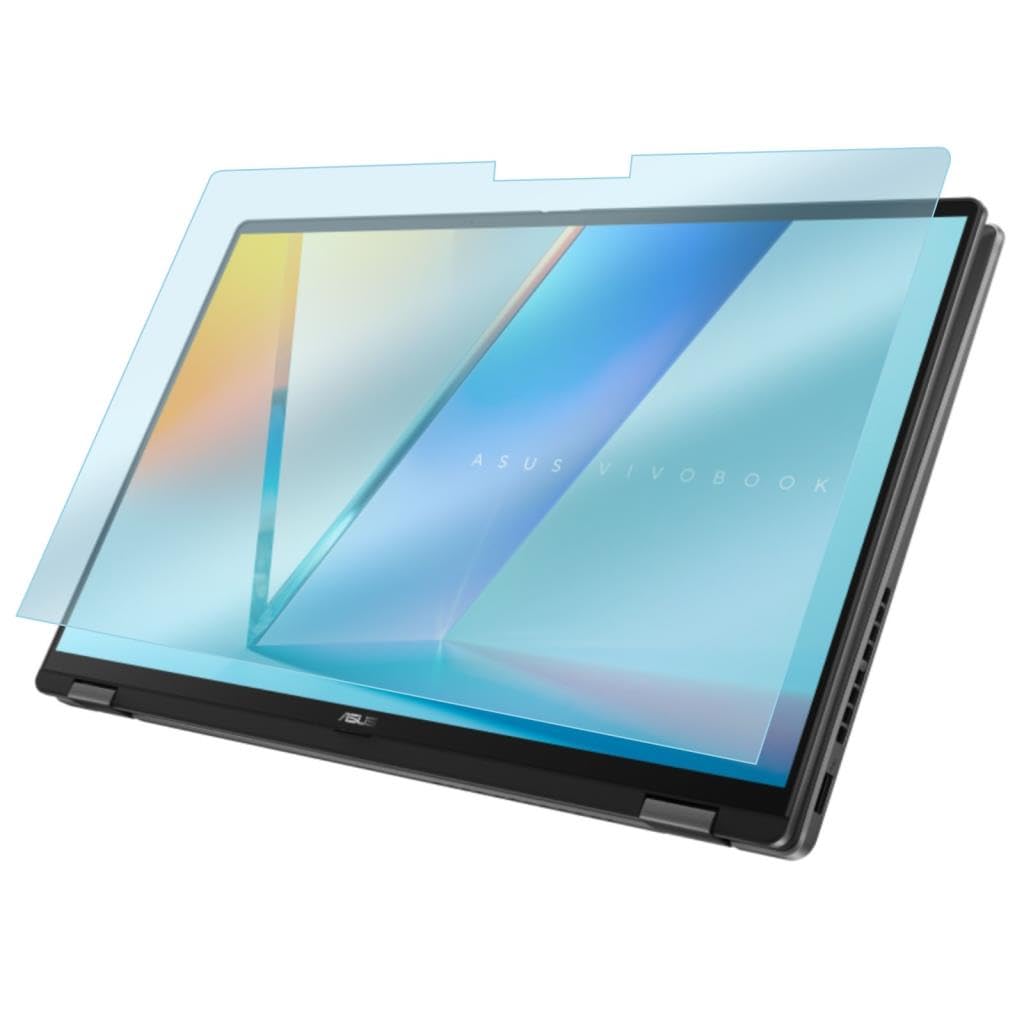 Engo Asus Vivobook 14 Flip 14 İnç İle Uyumlu Ekran Koruyucu Notebook, 9h Temperli Kırılmaz Esnek Nano Cam, Çizilmeye Ve Darbeye Dayanıklı Laptop Koruma, Hd Şeffaf 16:10