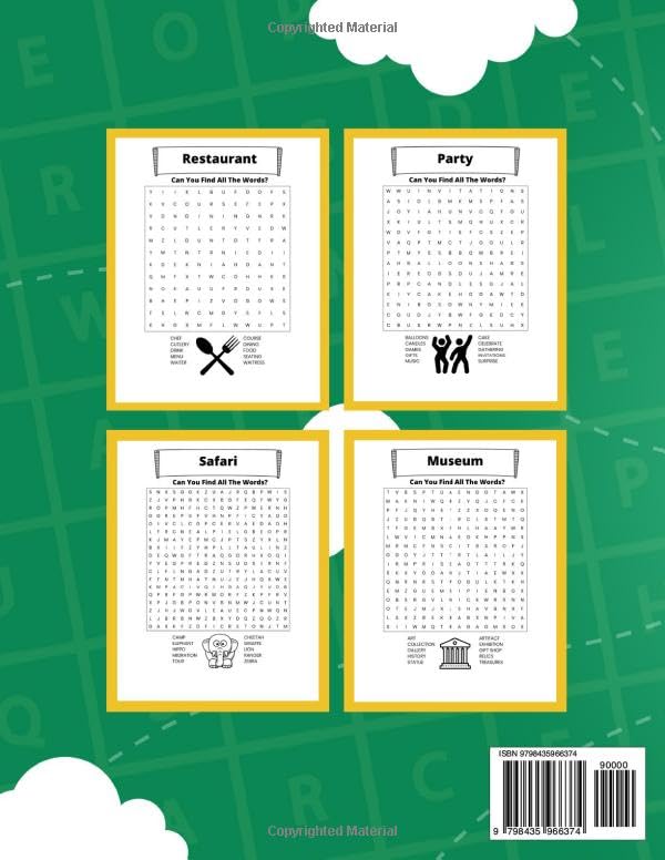 Word Search for Kids Ages 8-12 | 100 Fun Word Search Puzzles | Kids Activity Book | Large Print | Paperback: Search and Find to Improve Vocabulary and ... | Word Search for Kids Ages 8-12 Years Old - Image 2