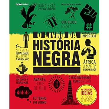Capa do livro O livro da história negra