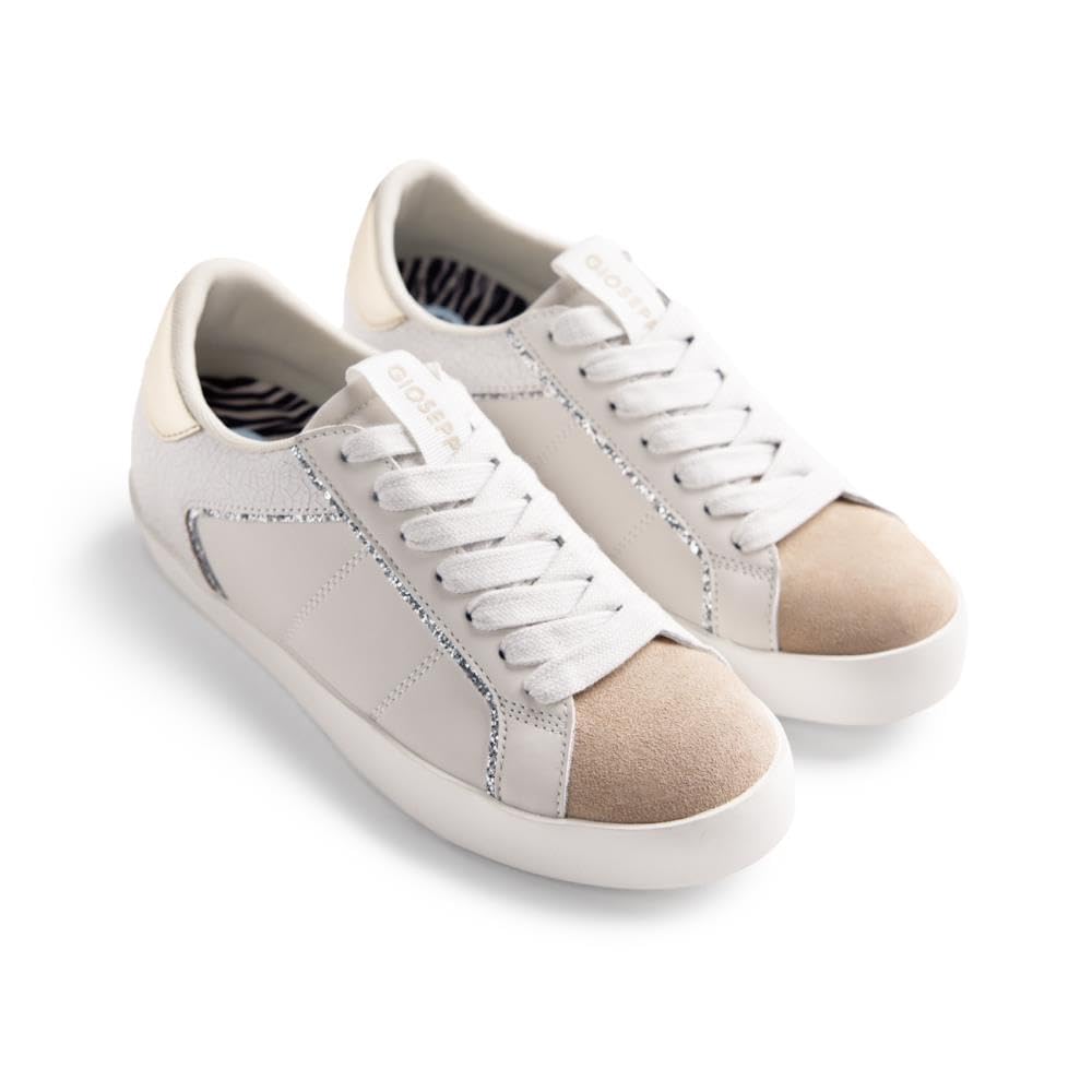 GIOSEPPO Women's Edina Sneaker, White, 8.5 UK
