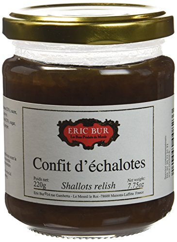 Eric Bur - ERIC BUR Confit d'Echalotes 220 g - Lot de 3 - -14%