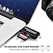 immagine 3KiWiBiRD Lettore di Schede di Memoria SD/Micro SD, Adattatore Micro USB OTG e Lettore di Schede USB 2.0 TF per Computer / Smartphone / Tablet con Funzione OTG