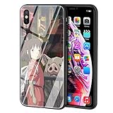 LBIAO 9H Tempered Glass iPhone 5/5s/SE Cases, LB-135 Spirited Away Design Printing Shockproof Anti-Scratch Soft Silicone TPU Cover Phone Case for Apple iPhone 5/5s/SE