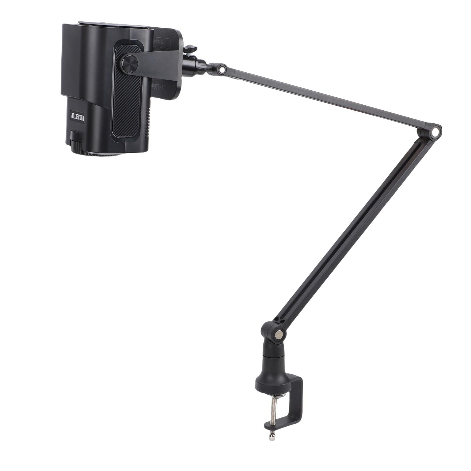 Kunstprojektor, 1280 X 720 HD-Auflösung, Manueller Fokus, WiFi, Bluetooth, Kabellose Spiegelung, Verstellbarer Klemmständer, Zeichenprojektor Zum Nachzeichnen, Skizzieren, (EU-Stecker