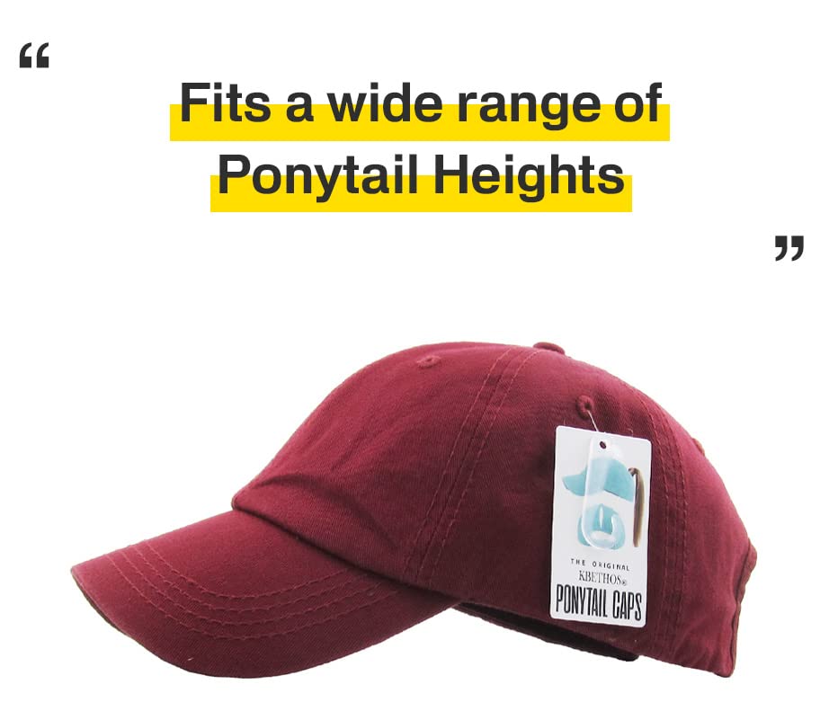 Image of Classic Plain Ponytail Messy High Bun Headwear Adjustable Cotton Trucker Mesh Glitter Hat Baseball Cap