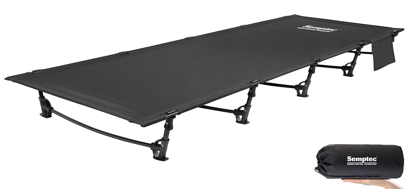 Semptec Urban Survival Technology Campingbett Feldbett 2er-Set 192x70x17cm 120kg Tragkraft klappbar