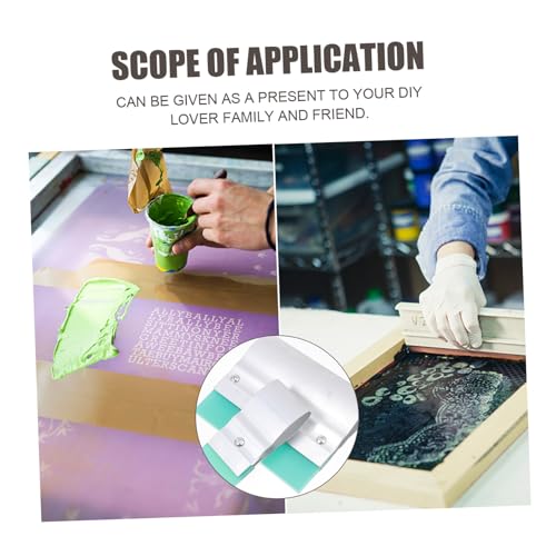 Raclette sérigraphie Mikikit pour éliminer les bavures d'impression textile
