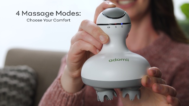 Amazon.com: adomii Electric Scalp Massager, Cordless Head Massager