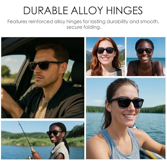 Kozyard Polarized Sunglasses for Driving Fishing Outdoor Sports