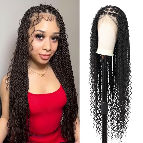 Kalyss HD Full Lace Boho Braided Wig