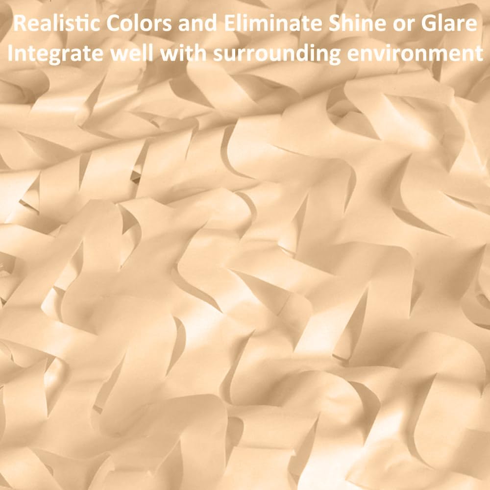 Rete Mimetica Giungla Reticolato da Camuffamento Camouflage Net per Caccia Camouflage Tela Netto Campeggio Nascondi Ombra Parasole Copertina Auto Decorazione