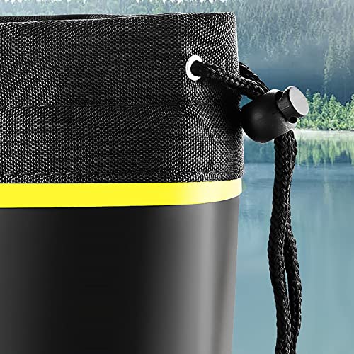 CLSQLXYJZC Rubber Boots for Men, Waterproof Anti Slip Mid Calf Insulated Durable Rubber Rain Boots with Steel Shank, for Farming Gardening Hunting Work Fishing Boots4