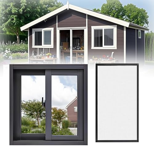 Ventana corredera de fácil instalación con vidrio templado resistente 2