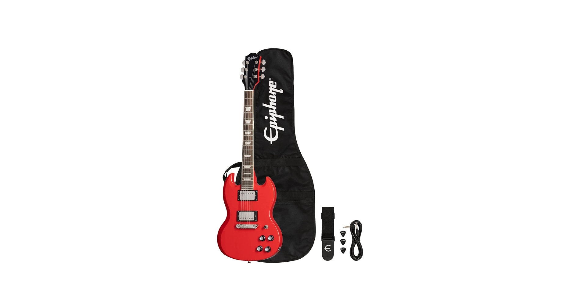 Amazon | Epiphone/Power Players SG Lava Red エピフォン