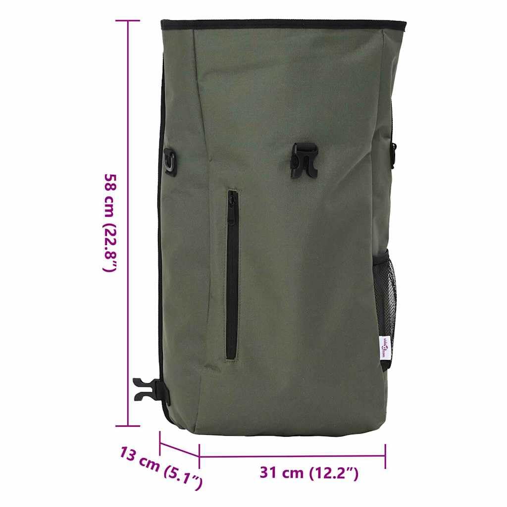 Oliv Borsa per bicicletta in poliestere idrorepellente, 31 x 13 x 58 cm, 1,1 kg, portapacchi per bici da città, MTB, trekking, pendolari e escursioni all'aperto