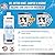 RV Black Tank Treatment Toilet Chemicals - 16 Treatments Waste Digester for Holding Tank, Gray Water Tank in RVs, Campers & Boat - Camper Toilet Sensor Cleaner, Sewer Deodorizer, 32oz - Made in USA