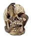 Skeleton Cobra Snake Habitat Skull Figurine Statue Sculpture Halloween