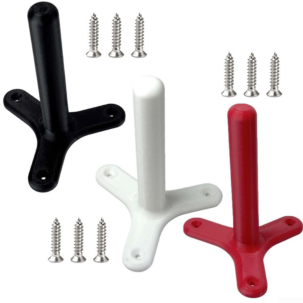 Minhe Angle Grinder Disc Holder 125mm Cutting Wheel Storage Rack Wall Mounted Tool Organizer Sturdy ABS Plastic Garage Shelf(3PCS)