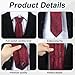 Cotwinter 6 Pack Ties for Men 58