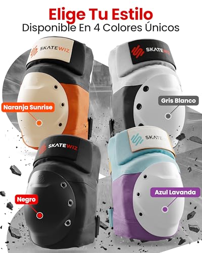 Protectores patines en línea cómodos que no rozan ni se bajan 6