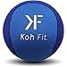 Koh Fit Stress Ball for Adults - Stress Reliever Squeeze Balls - 2 Bonus Ebooks: Hand Therapy Exercise Guide + Stress Relief Guide