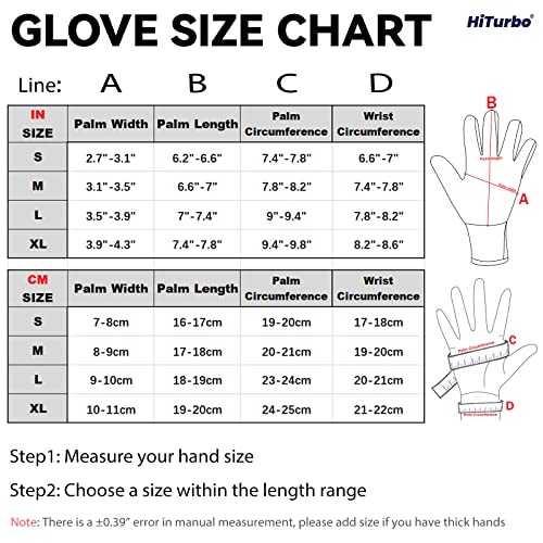 Hiturbo Wetsuit Gloves, 3.5Mm Non-Slip Neoprene Diving Gloves, Wrist Tightening Thermal Scuba Glove For Surfing Kayaking Snorkeling Boating Rafting Fishing Sailing #TOP2