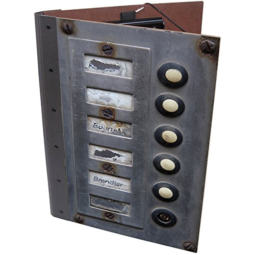 Preisvergleich Produktbild Photomappe Klemmbrett Klingelknöpfe A4 MDF Werkhaus