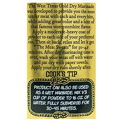 Miniatura 3 de Pancho & Lefty Pancho and Lefty Steaks West Texas Gold Dry and Wet Marinade Championship Seasoning