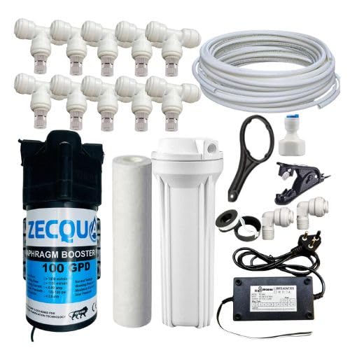 Fogger Kit for Dairy & Poultry Farm | Top-Performance Fogger System with 100 GPD Pump, 10 Nozzles & 25m Pipe-image-5