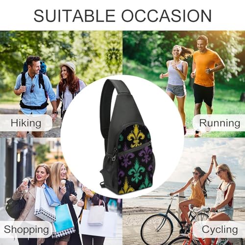 Bolso tipo sling deportivo de gran capacidad para viaje miniatura 6
