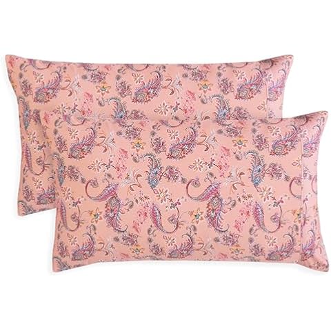 Elegant Comfort Floral Pillowcase Set Cover