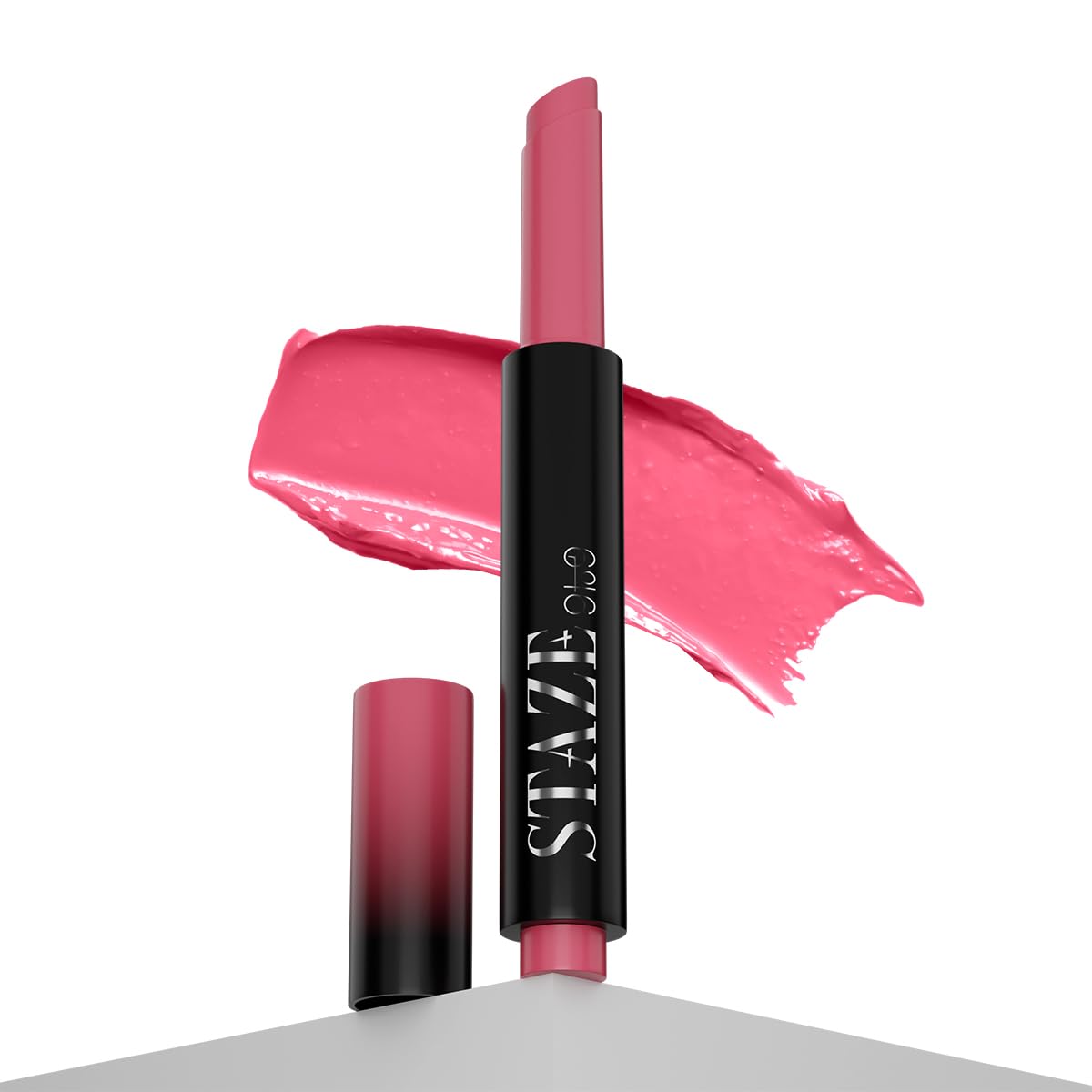 Staze 9to9 Y.U.M.M.Y Lip Gloss Balm | Intense High-Shine Gloss Finish | With SPF 15 | Lightweight | 04 Strawberry Jelly | 2g
