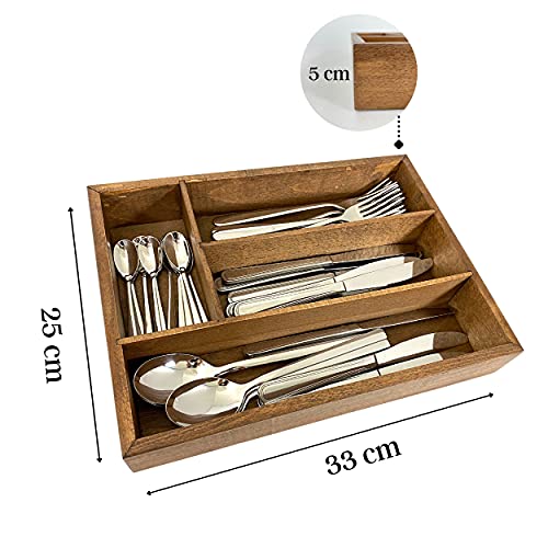 Kasalingo Portaposate da Cassetto in Legno