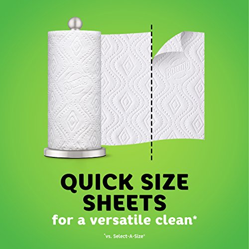 Bounty Quick-Size Paper Towels, White, 16 Family Rolls = 40 Regular Rolls Missouri 