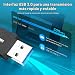 Imagen de NEWFAST 1300Mbps Adaptador WiFi USB para PC, 5GHz